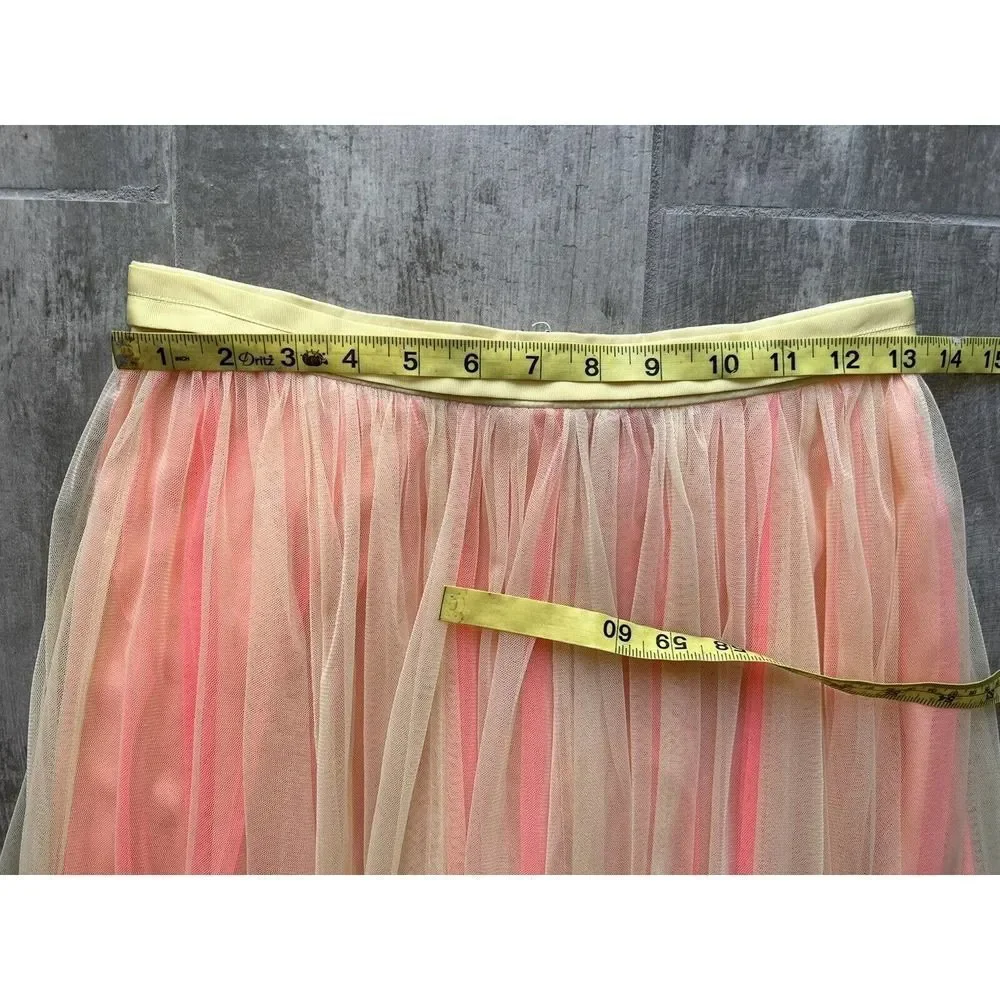 NEEDLE & THREAD Tulle Maxi Skirt Anthropologie BHLDN Wedding Formal Designer 6